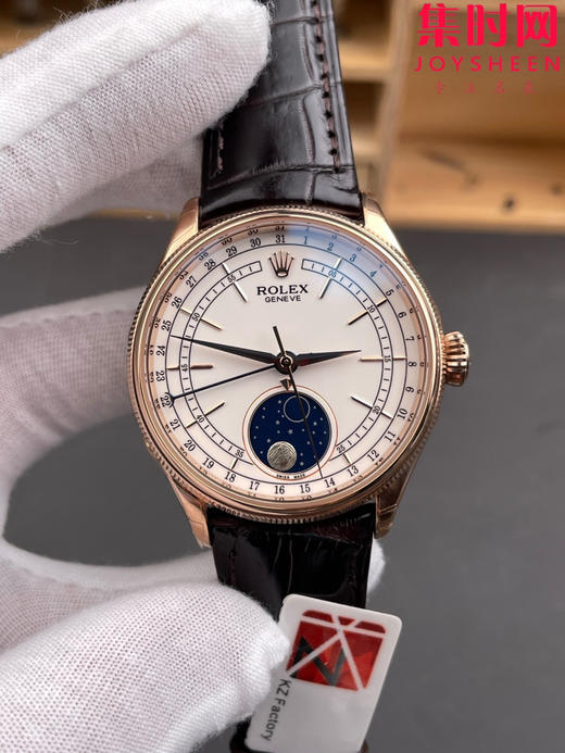 劳力士 KZ切利尼月相系列来袭！切利尼月相型M50535 男士腕表 表径39mm 商品图2