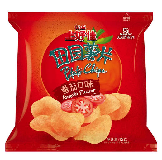 上好佳 番茄味田园薯片 12g/袋 商品图0