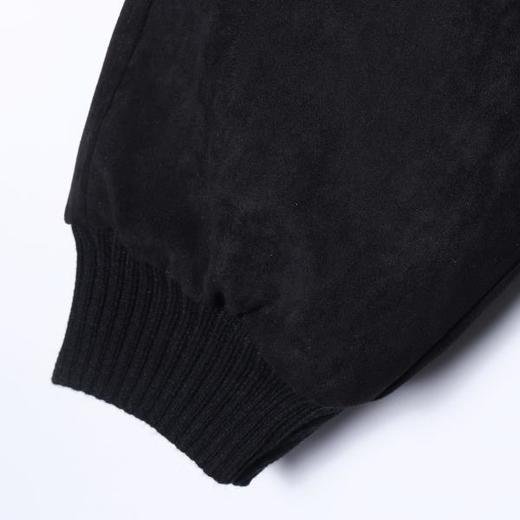 42764SDSA男士秋冬新款痞帅男装休闲绒面拼接拉链V领夹克外套百搭时尚 商品图4