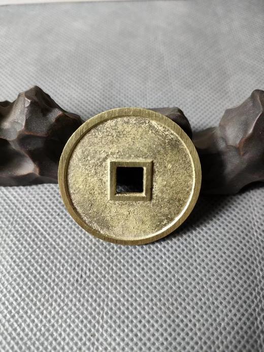 古法文创铸币 黄宋九叠  文房铜镇 QQH30 商品图5