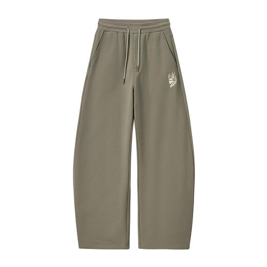 ONIARAI/鬼洗25秋冬复古中腰弯刀加绒针织长裤男式休闲 B540180 商品图2