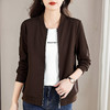 大码女装棒球服外套女2026春秋新款女士休闲百搭开衫夹克上衣薄款 商品缩略图0