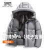 圣得西男高蓬连帽羽绒服2025秋冬款时尚御寒潮流易打理不跑绒外套 商品缩略图3