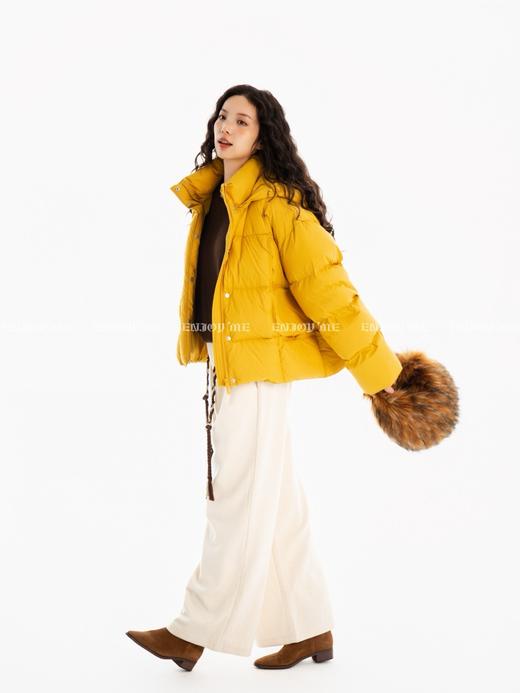 【门店同款】ENJOY冬季“暖冬知性”短款连帽羽绒服 167294506 商品图4