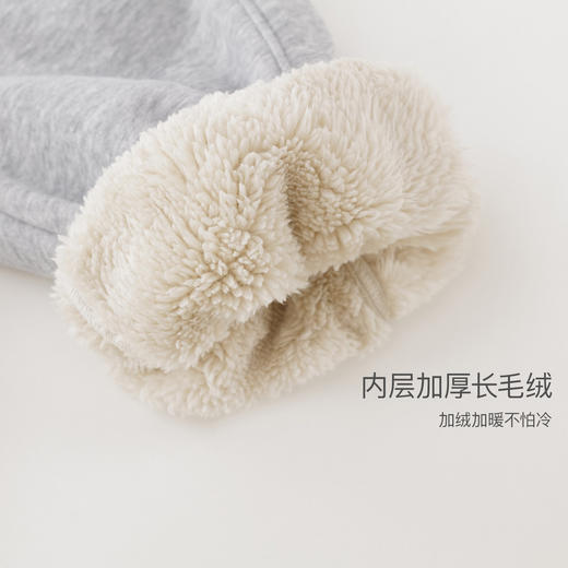 [加厚长绒]马克珍妮男女童保暖百搭运动束脚裤宝宝裤子冬装551789/552112 商品图4
