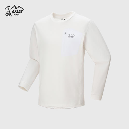 OZARK奥索卡男款圆领长袖T25年秋冬款百搭保暖OAGMT532111 商品图1