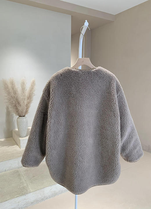 【高品质私服】【IC骆驼绒羊毛剪绒棉棉服】手感细腻 柔软蓬松 独特的两面穿设计，不仅是颜值担当N1128-CC【无标出货 介意慎拍】 商品图9
