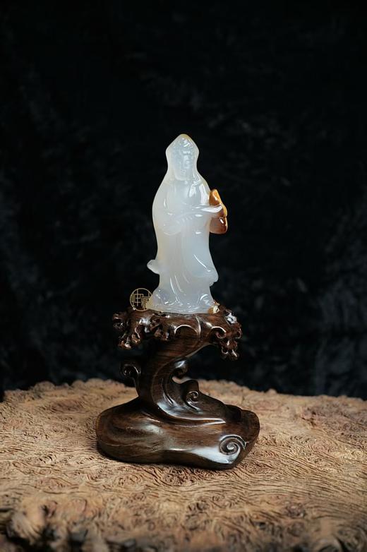 玉髓观音摆件 商品图2