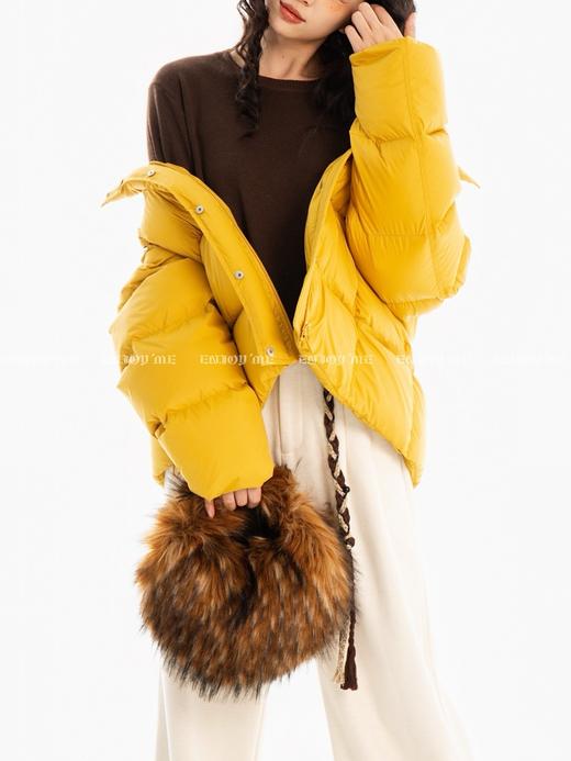 【门店同款】ENJOY冬季“暖冬知性”短款连帽羽绒服 167294506 商品图1