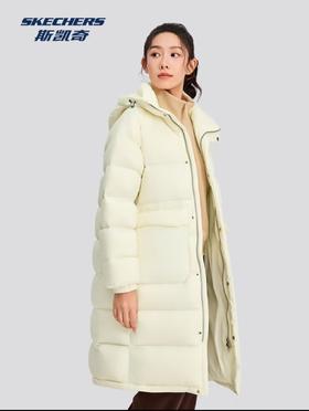 斯凯奇长款羽绒服749.9-599943-GY