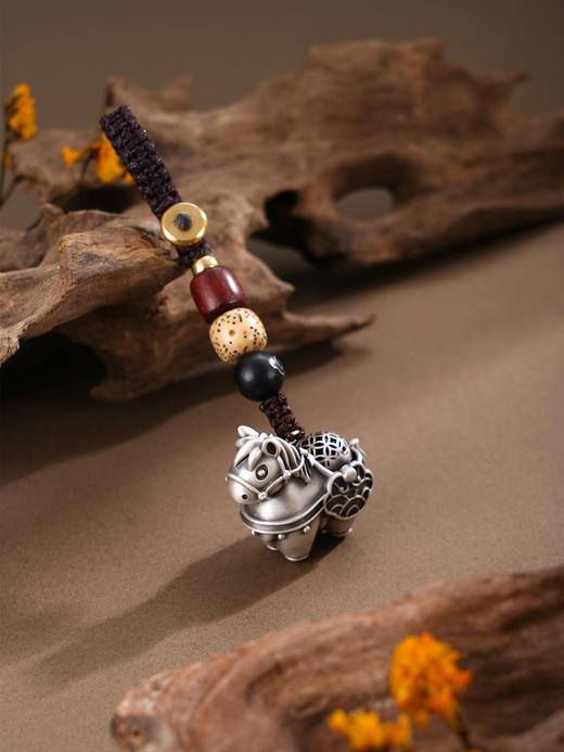 子佩集【马上转运】S999银钥匙扣【DZ1251】球可转动2510 商品图2