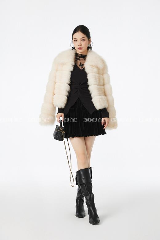 【门店同款】ENJOY冬季“暖冬软糖”雪融奶芙皮草外套 167696169 商品图3