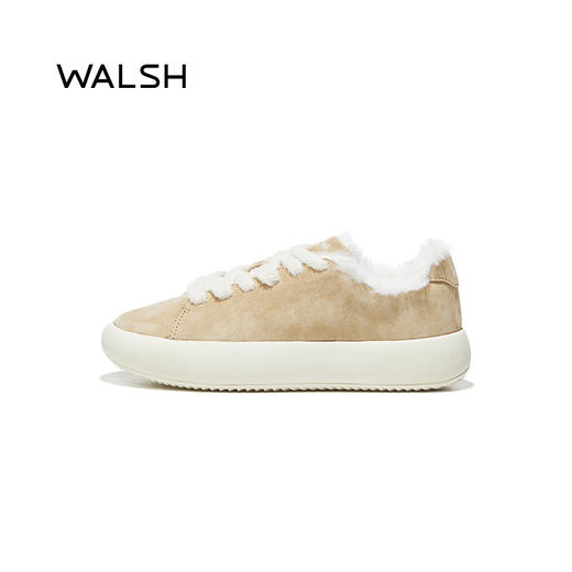 【福利款丨Blu Mali联名款保暖毛毛鞋】NormanWalsh 秋冬板鞋新款厚底加绒休闲运动板鞋 商品图5