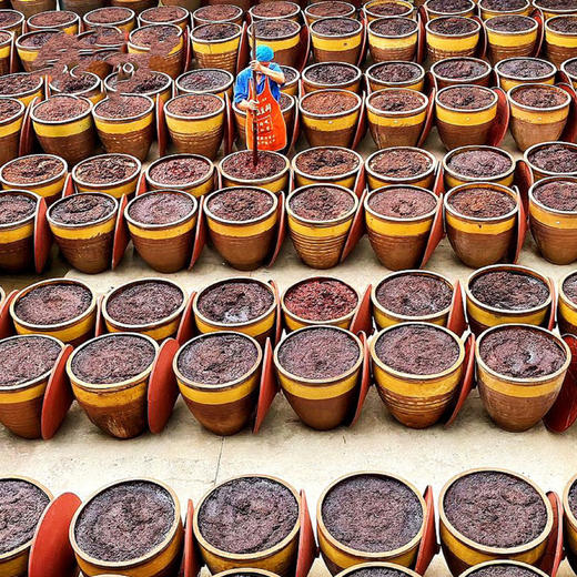 【陈酿豆瓣酱500g瓶装】非遗美食陈酿豆瓣 三年/五年自然发酵四川老豆瓣酱 手工零添加土豆瓣酱 正宗川菜调味料【非物质文化遗产】【四川特产】 商品图5