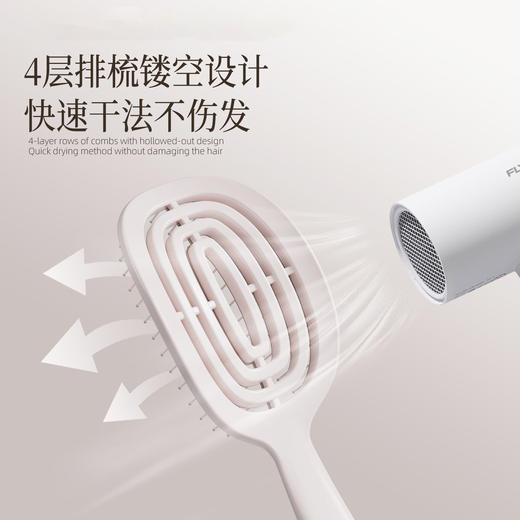 【门店同款】0纠缠梳蓬松自清洁按摩排骨梳清洁梳子166743293 商品图3