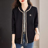 女士外套女春秋款2026年新款秋季女装中年妈妈棒球服大码上衣开衫 商品缩略图2