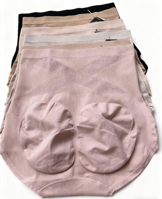 裸氨莫代尔高腰提臀收腹裤舒适透气1215134 商品图2