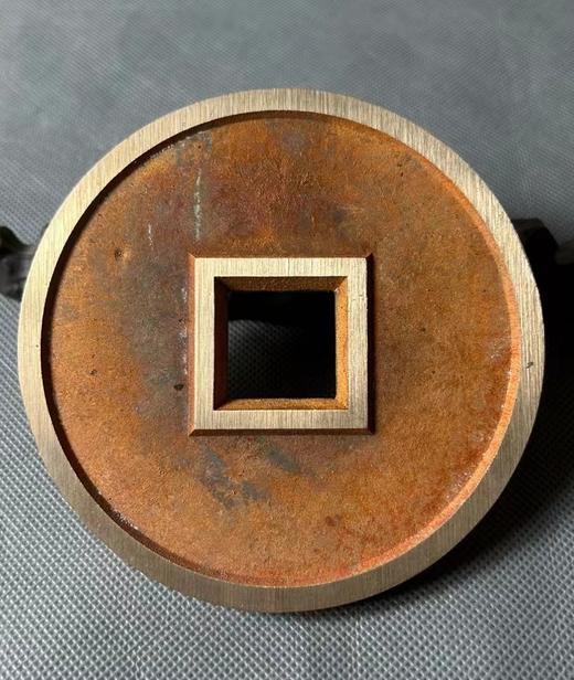 古法文创铸币 超大型泰和通宝 文房铜镇QQH41 商品图10