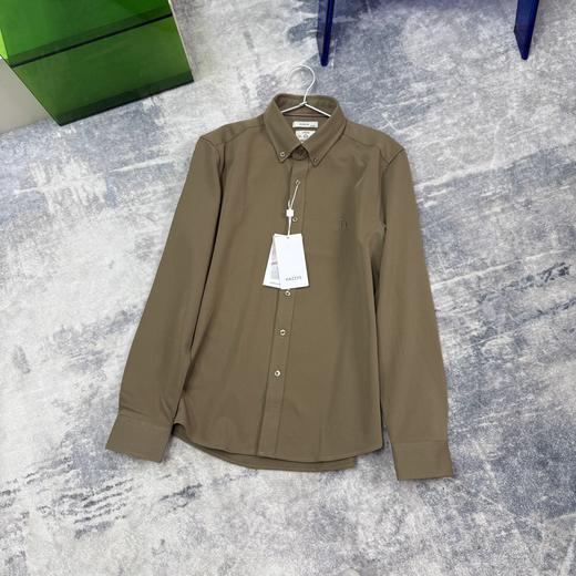 D110409男士羊毛混纺衬衫2025冬季新款休闲上衣 商品图4