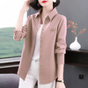 纯棉衬衫女春秋2026年新款休闲外套减龄女士长袖翻领衬衣大码上衣 商品缩略图2
