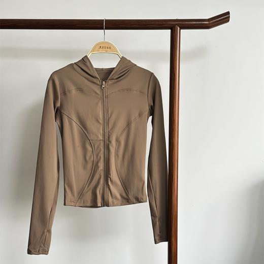 壁虎瑜伽【2511SY443】连帽修身显瘦外套【5天发货】 商品图6