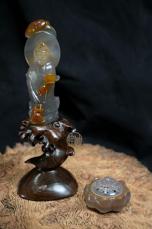 玉髓观音摆件 商品图4