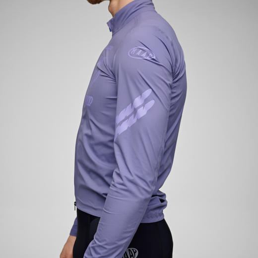 MAAP 男士 Drome 系列 防风防雨骑行夹克 苍鹭紫 商品图3