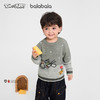 【猫和老鼠IP商场同款】巴拉巴拉男童毛衫绣花针织衫秋冬2025新款 商品缩略图1