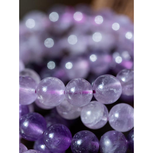 牧衣游 紫水晶手链文艺百搭 听风 不支持会员折 商品图3