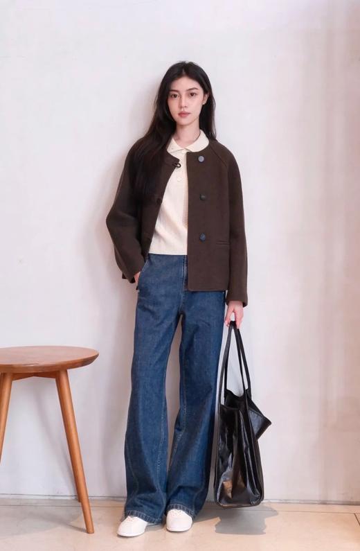 【高品质私服】【IC羊毛摇粒绒短款大衣】布面蓬松饱满，绒感十足，柔软有型G1583-CC【无标出货 介意慎拍】 商品图6