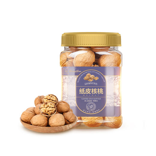 广珍纸皮核桃230g罐罐装坚果-XL 商品图0