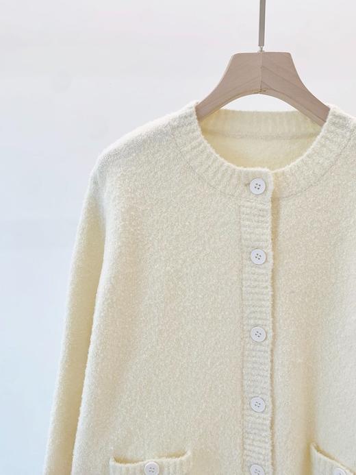【高品质私服】【IC牦牛绒圈圈纱针织开衫】开衫样式，气质温和知性，简洁剪裁G1192-CC【无标出货 介意慎拍】 商品图12