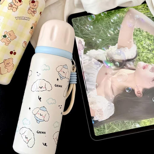 316卡通保温杯550ml萌萌子弹头保温杯纪念日百货门店同款163795581 商品图2