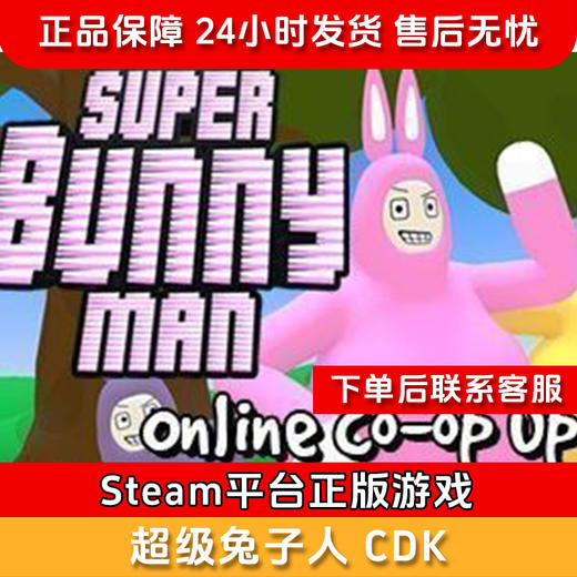 【积分兑礼】超级兔子人 CDK- Steam正版国区CDKEY Super Bunny Man 商品图0