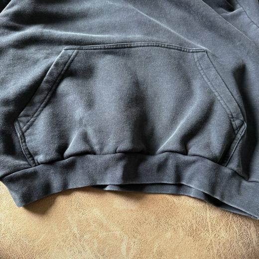 D110425红色字母连帽长袖落肩棉质卫衣男女同款 商品图12