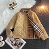 D110405新款卡其色拼接衣领儿童棉服外套女宝款 商品缩略图12