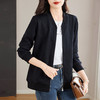 黑色棒球服外套女春秋季2026年新款中年妈妈休闲大码夹克上衣洋气 商品缩略图2