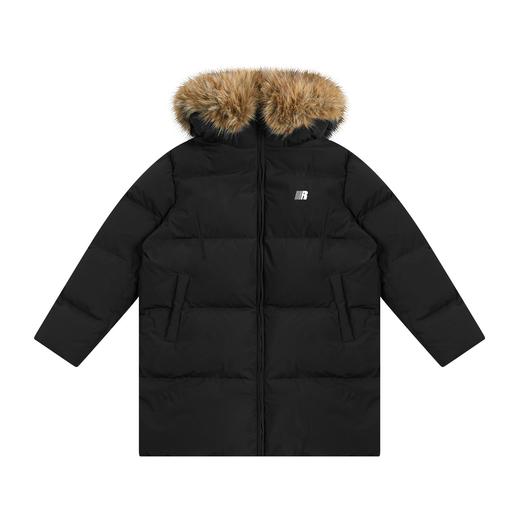 FDR官方店 保暖情侣厚外套男款可拆卸毛领中长款羽绒服女款冬季 商品图4