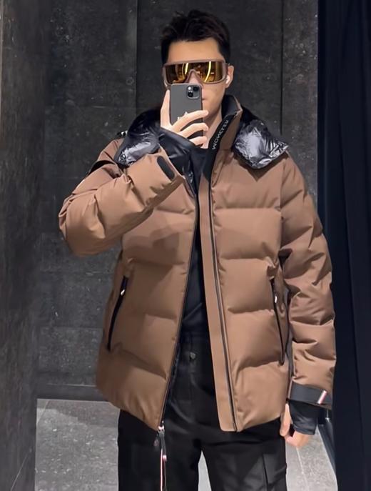 蒙口滑雪服男Montgetech高端男士短款羽绒夹克外套 商品图1