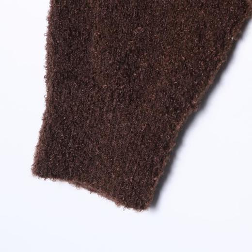 4243SDSA男士秋冬新款痞帅男装慵懒风纯色一字扣翻领毛衣百搭简约百搭 商品图4