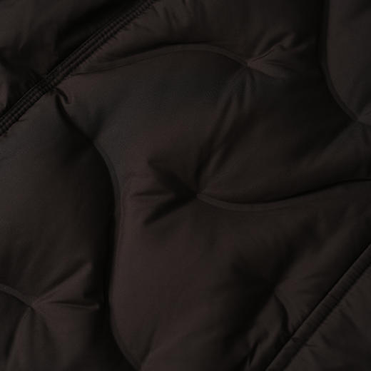 EITIE爱特爱高领大兜帽错落线迹绗缝细节感精致长款羽绒服8411115 商品图5