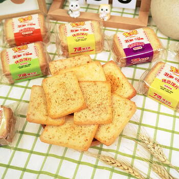 米多奇烤馍片1.26kg整箱 休闲零食 充饥馒头片膜片早餐代餐饼干 /休闲食品 /饼干 /馍片 商品图7