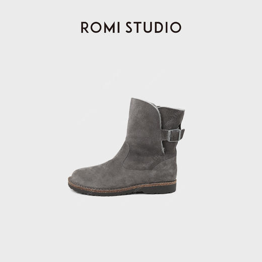 ROMI STUDIO"温暖包裹"牛反绒羊毛轻舒保暖耐磨雪地靴RWCWP34551 商品图1