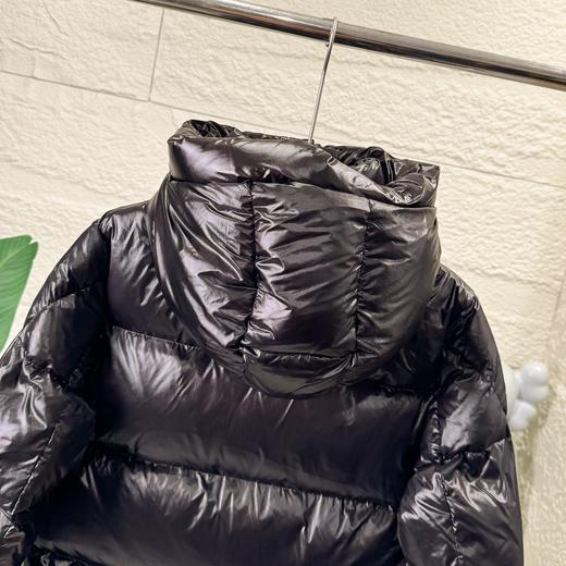 D110407彩虹条双拉链男女款羽绒服情侣保暖加厚外套 商品图4