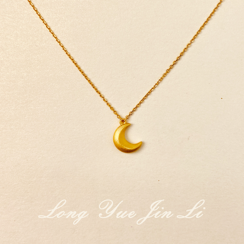 周大福足金项链；4.33克