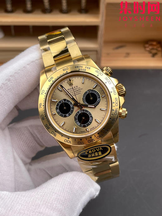 劳力士新款 CBD配重版 重量210克+ 包边迪通拿配重版 丹东4131机 全金余文乐迪 钢带款 男士腕表 商品图1