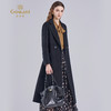 【羊绒】乔万尼精致职场简约收腰飒爽高级感保暖中长款羊毛呢大衣ES4A472 商品缩略图2