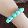 【天然正品】天然精品原矿高瓷高蓝约12.7MM绿松石圆珠手串12.7MM（皆取最大值）女士031125NJM01 商品缩略图6