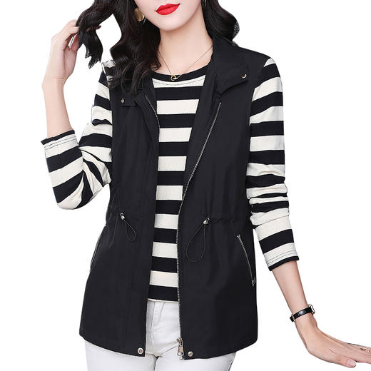 大码女士马甲春秋外搭2026新款薄款坎肩背心女款时髦马夹外穿洋气 商品图4