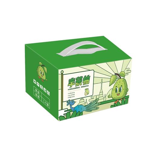 【云仓】云南西双版纳翡翠柚精品果2个礼盒装(2.4kg+) 商品图4